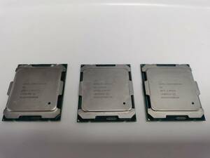 ★ ジャンク品 3個セット Intel Xeon E5-2603 v4 QS QKEV+Intel Xeon E5-2690 v4 QS QK8X +Intel Xeon E5-2697 v4 QS QK7L