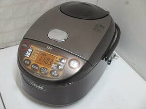 tt240524 ZOJIRUSHI 象印 IHジャー炊飯器 「極め炊き」 NP-VZ10 [ジャンク品] 5.5合 ブラウン 2018年製