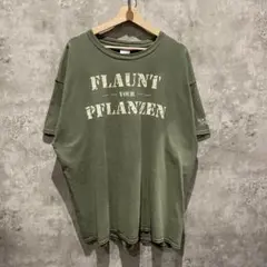 【送料無料】USA古着 FLAUNT PFLANZEN USED古着 半袖TEE