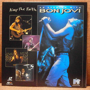 【LD】ボン・ジョヴィ　キープ・ザ・フェイス・ライブ　BON JOVI　KEEP THE FAITH