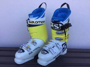 サロモン SALOMON XLAB＋110 26.0/26.5cm 白黄色【送料無料】 