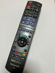 【RZ-22】全ボタン赤外線発信OK☆ Panasonic パナソニック BDリモコン N2QAYB000188 Blu-rayブルーレイレコーダー用/宅急便コンパクト