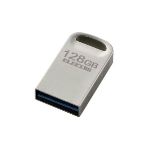 エレコム USBメモリ 128GB USB3.2(Gen1)/3.1(Gen1)/3.0/2.0 シルバー MF-SU3A128GSV /l