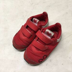 送料無料★adidas Disney アディダス×ディズニー★スニーカー　ベビーキッズ　14.0㎝★赤★男女兼用#51222s277