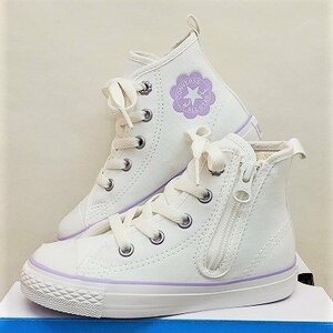 ★新品★CONVERSE CHILD ALL STAR N FLOWERPATCH Z HI (チャイルド オールスター N フラワーパッチ Z HI ）ホワイト16.0