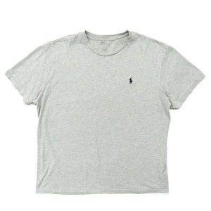 古着 ラルフローレン Polo Ralph Lauren ワンポイントTシャツ グレー サイズ表記：L　gd80940