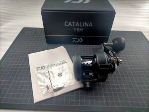 關【付属品】 ダイワ 19 キャタリナ 15H DAIWA Catalina 機関良好 オフショア　ジギング　ベイトリール 1401F