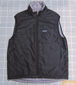 ほぼ未使用 patagonia パフ ジップ ベスト 黒 Puff Zip Vest パタゴニア Mブラック(ダウンベスト パフボールmicropuffマイクロパフpuffball