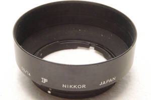 Nikon NIKKOR 50mm 1:1.4 52mm ニコン ニッコール 標準 単焦点 レンズ スナップ式 メタル フード Snap METAL HOOD