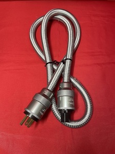 クレル 電源ケーブル　KRELL high grade AC power cord 1.5m 無メッキブレードプラグ 　Made in U.S.A.