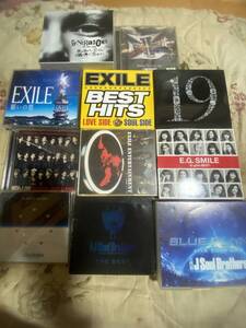 HiGH&LOW ベストJ soul Brothers ベスト+アルバム+3DVD GENERATIONS アルバム+EXILE ベスト+アルバム E-GIRLS ベスト 計11枚セット