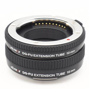 FUJIFILM X Mount EXTENSION TUBE Set VILTROX DG-FU 10mm 16mm 純正 MCEX-11 MCEX-16 比較で超激安！マクロエクステンションチューブ