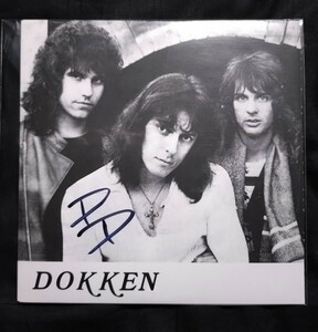 Dokken- Hard Rock Woman 300枚限定再発 7インチ・シングル Don Dokkenサイン入り　