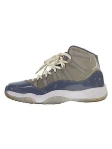 NIKE◆AIR JORDAN 11 RETRO GS_エア ジョーダン 11 レトロ グレードスクール/24.5cm/G