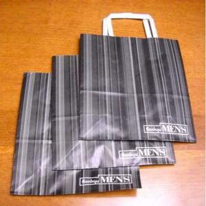 阪急メンズ館　紙袋　(小）3枚