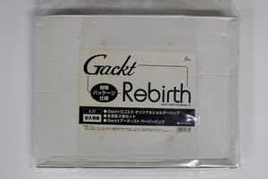 GACKT/REBIRTH/GENESIS WORLD CRCP40005 CD □