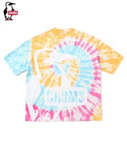 CHUMS Oversized Booby T-Shirt Tie-Dye SPR チャムス オーバーサイズド ブービー Tシャツ（メンズ）タイダイ SPR CH01-2356／XXL／2XL