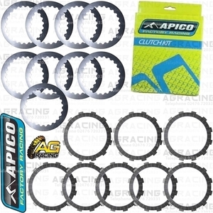 Apico　KTM　250-500　EXC　EXC-F　SX　SX-F　ハスクバーナ　TE　TC　FE　FC　2013-2023年式　クラッチ　フリクションプレートセット