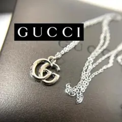 新品　未使用　GG柄　チャーム　GUCCI ネックレス GG グッチ