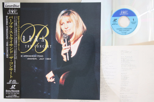 LASERDISC Barbra Streisand Concert (Live SRLM1515 SONY Japan /00600