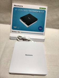 【一円即決!!】Nexmora 外付けDVDドライブ USB3.0＆Type-C両接続 1円 HAM01_3738