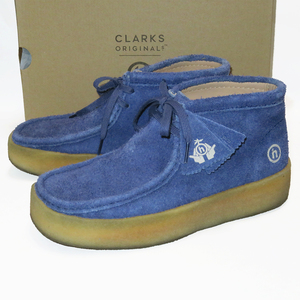 Clarks × HIDDEN NY Wallabee CUP BOOT 8 擦れ クラークス ワラビーカップブーツ ヒドゥン ニューヨーク