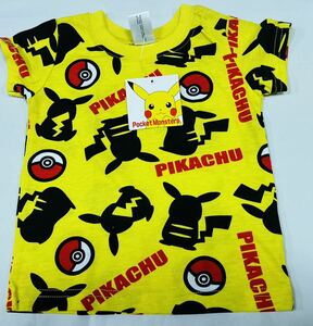 ★5795*激安sale!!新品 こども服/ベビー服 　半袖Tシャツsize80　1枚★Pokemonポケモン/ポケットモンスター