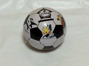 サクマ製菓 1993年 Jリーグ サッカーボール型 ブリキ製 貯金箱 フットボール