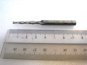 A681 エンドミル 2.5X2°HSS-Co 刃径2.65 シャンク径6 中古