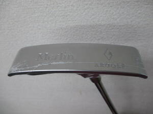 ●新品●アールゴルフ ARGOLF Merlin (センターシャフト)●GSS304L●純正スチールシャフト●パター