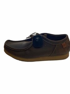 Clarks◆WALLABEE/ワラビー/チャッカブーツ/28.5cm/BRW/レザー/15522