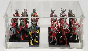 HG 仮面ライダー 栄光の９人ライダー編 ウルトラマン 我ら、ウルトラ戦士編 ショッカーライダー3号 21体セット アクリルケース付き