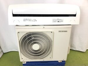 美品 アイリスオーヤマ IRIS OHYAMA airwill エアコン おもに6畳用 5畳～9畳 2.2kW 除湿 暖房 IRR-2221C 2021年製 TD01048MA