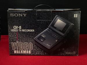 SONY ソニー VIDEO WALKMAN ビデオ ウォークマン GV-8 TV RECORDER 1989年製 当時物 昭和 レトロ