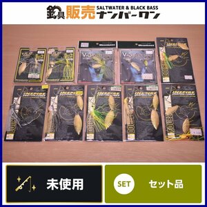 【1スタ☆未使用品】メガバス エバーグリーン V3 バレットシャッド Vフラット ミニ ダブルスワール 5/16oz 3/8oz 3/4oz 1/2oz 10個（CKN_O1