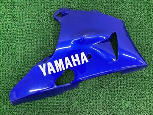 YZF-R1 アンダーカウル 右 青M 5JJ ヤマハ 純正 中古 バイク 部品 RN04 サイドカウル 修復素材やカスタム素材に 品薄 希少品 車検 Genuine