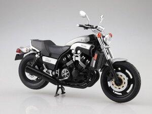 アオシマ 完成品バイク 1/12 Yamaha Vmax ニューシルバーダスト