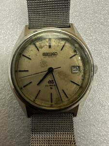 SEIKO セイコー GS メダリオン ハイビート デイト ラウンド 5645-7010 自動巻き メンズ 腕時計 稼働品 ジャンク扱い