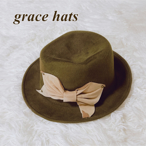 グレイス ハッツ grace hats ストロー ハット レディース UV グレース 日除け 紫外線対策