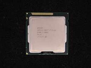 【T652】CPU★Core i7-2600K 3.40GHz