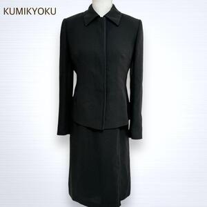 組曲 クミキョク KUMIKYOKU ノワール NOIR ブラックフォーマル 礼服　喪服　冠婚葬祭 ジャケット ロングワンピース 黒 3