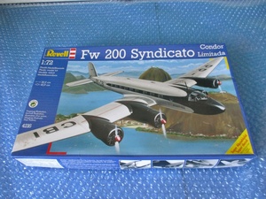 プラモデル レベル Revell 1/72 Fw200 Syndicato 未組み立て 昔のプラモ 海外のプラモ