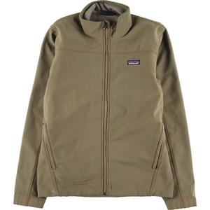 古着 パタゴニア Patagonia WINDPROOF LEEWAY JACKET ソフトシェルジャケット メンズM /eaa378291 【SS2403】