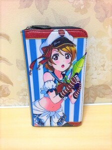 2★送料185円★No,0021　新品　未使用品　ラブライブ！！　小泉花陽　スクフェスマリン編　長財布　ロングウォレット　190mm　アニメ