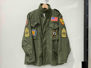 US.ARMY ユーエスアーミー　アメリカ軍　フィールドジャケット M-65 80s 3rd バッジ　8415-00-782-2935