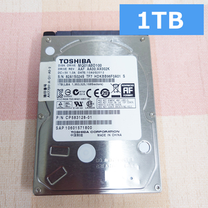 正常品 TOSHIBA 1TB(1000GB) 2.5インチ HDD