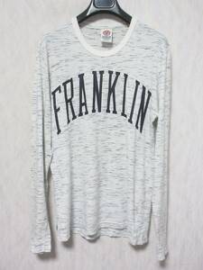 FRANKLIN&MARSHALL フランクリン&マーシャル Tシャツ 長袖 ロンT メンズ S　irmri yg3743