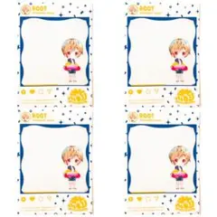 新品★すとぷり【るぅと】クリアファイル★水着ver.★4点セット