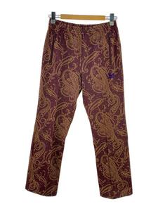 Needles◆21AW/POLY JQ.PAISLEY TRACKPANT/S/ポリエステル/BRD/ペーズリー/J0220