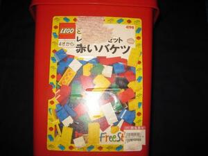 LEGO 4198　レゴブロック基本セット赤バケツ廃盤品